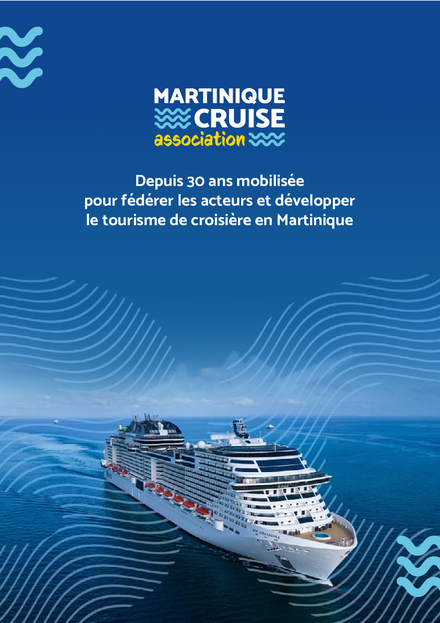 Couverture de la plaquette de présentation Martinique Cruise Association